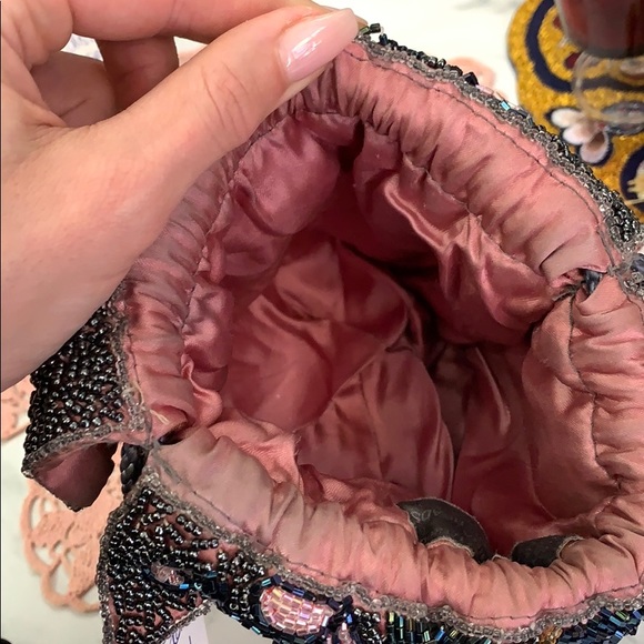 Beaded draw string fairy bag - Picture 5 of 8